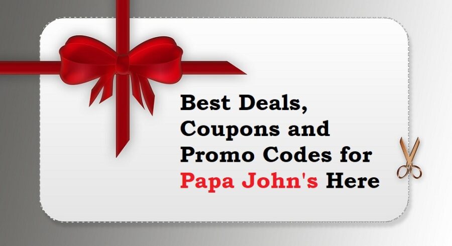 Find all of the Best Deals, Coupons and Promo Codes for Papa John’s Here